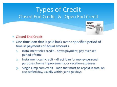 Image result for Open End Credit Plan