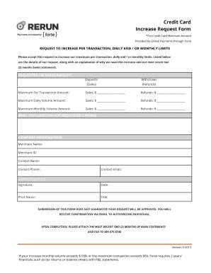 Image result for GPC Credit Card Limit Increase Form