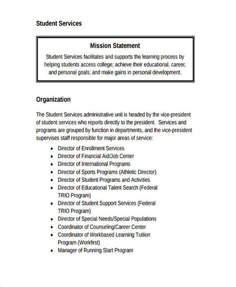 Image result for Mission Statement Examples for Master Programs
