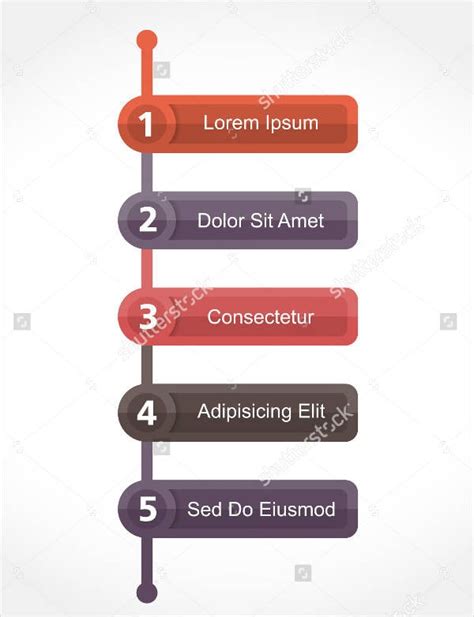 Image result for Blank Time Line Vertical