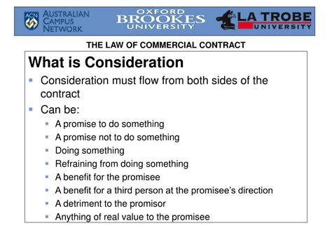 Image result for Rules of Consideration