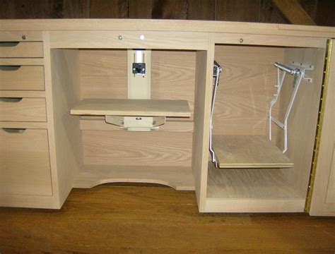 Image result for Sewing Machine and Serger Cabinet