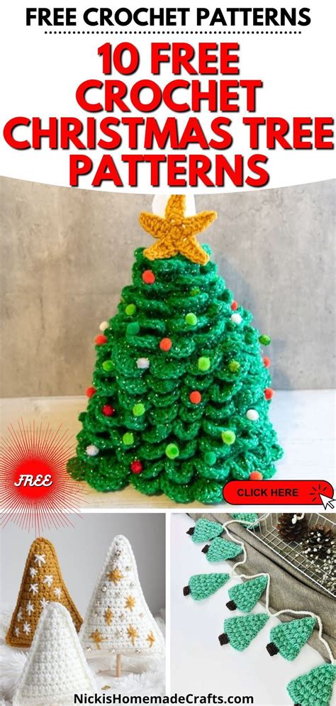 Toradh íomhá ar Crochet 15 Inch Tree Free Pattern