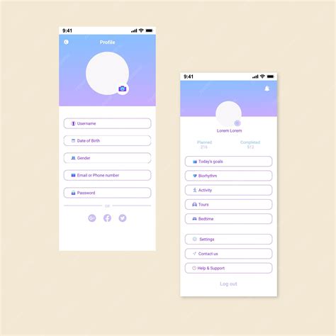 Toradh íomhá ar Rationale Screen UI Design