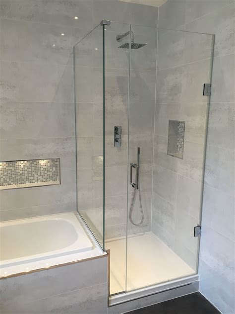 Image result for Free Standing Shower Screen Panel