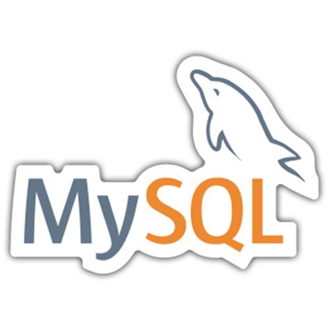 Image result for MySQL Icon Sticker