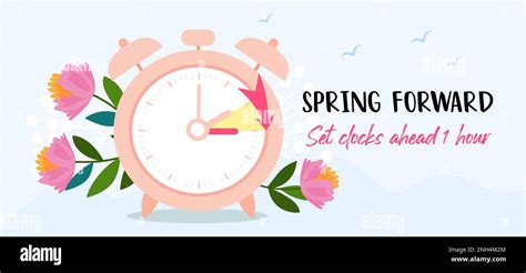 Afbeeldingsresultaten voor Spring Forward with Pink Clock