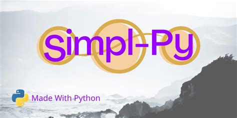 نتيجة الصورة لـ Simple Python