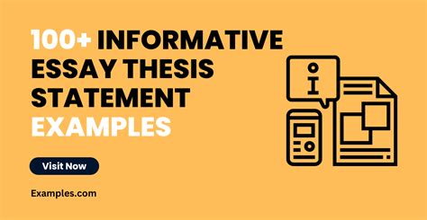 Image result for Informative Essay Thesis Examples