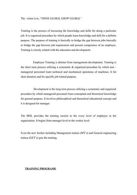 Project On Training and Development に対する画像結果