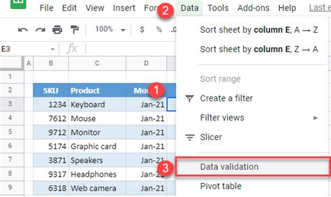 Image result for Excel Data Input Rule