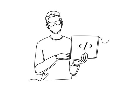 Image result for Coding Cartoon Sketch