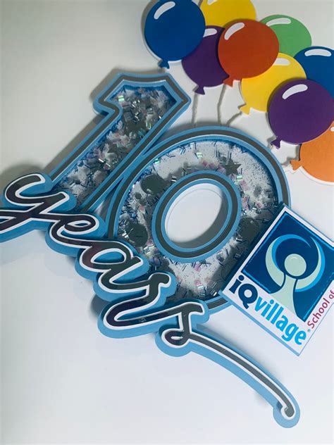 Image result for Number Shaker Cake Topper