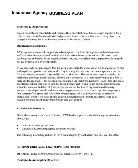 Insurance Agency Plan Sample に対する画像結果
