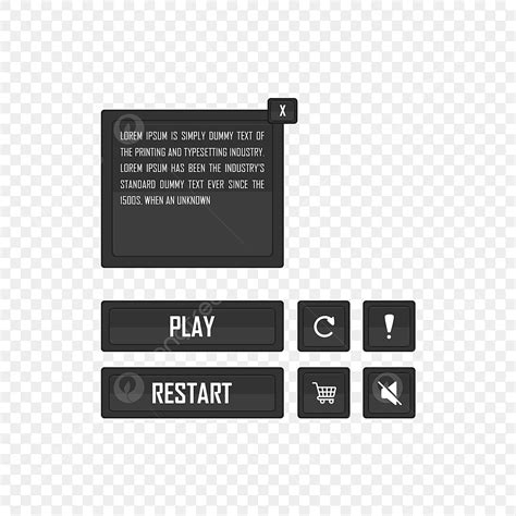 نتيجة الصورة لـ GUI Button PNG