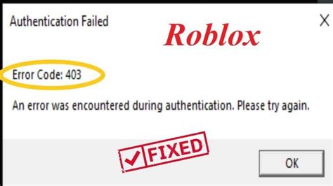 Image result for Roblox Error Code 403