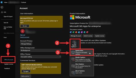 Image result for Check Outlook Updates