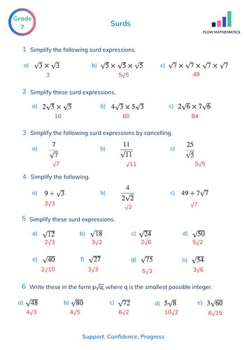 Surds Exercises に対する画像結果