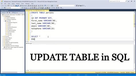 Image result for How to Update a Column in SQL