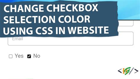 Toradh íomhá ar How to Set Checkbox Color