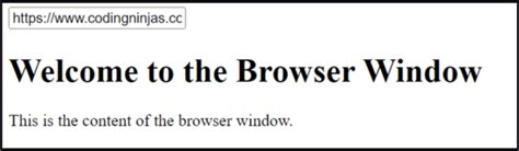 Image result for HTML Window