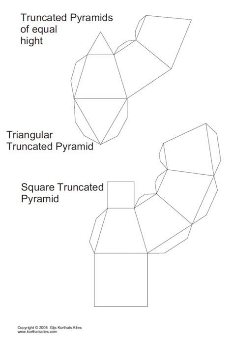 Triangular Pyramid Template に対する画像結果