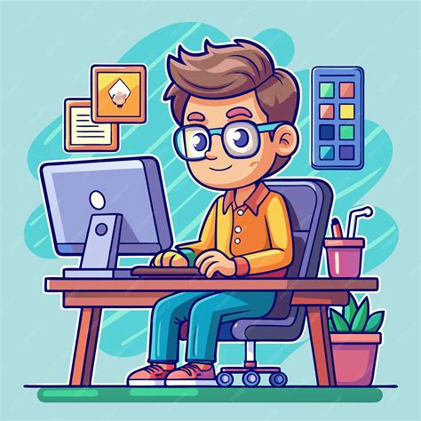 Toradh íomhá ar Cartoon Programmeur