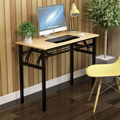 Image result for Narrow Computer Desk