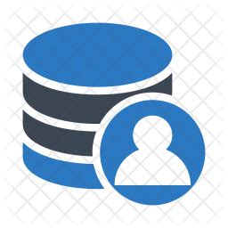 Toradh íomhá ar Database User Icon