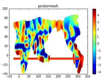 Image result for Matplotlib Polar Pcolormesh
