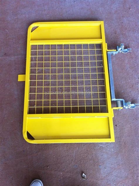 Image result for Fixed Ladder Self Closing Gate