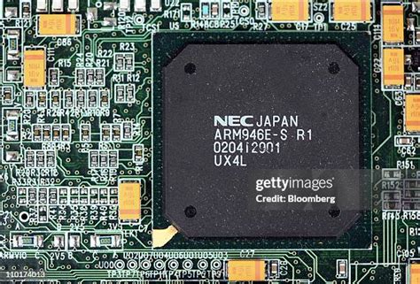 Toradh íomhá ar NEC Japan CPU Chip