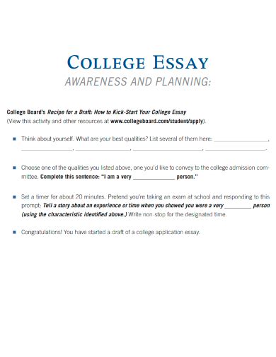Collage Essay Introduction Examples に対する画像結果