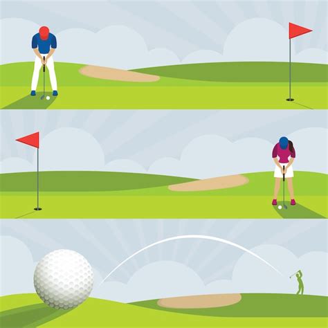 Image result for Par 3 Golf Course Cartoon