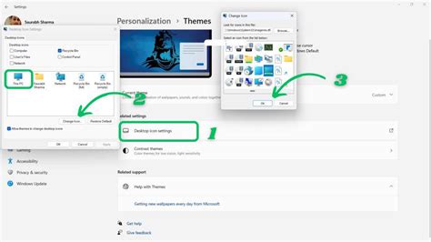 How to Customize Desktop Icons in Windows 11 - GeeksforGeeks