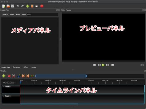 OpenShot Editing に対する画像結果