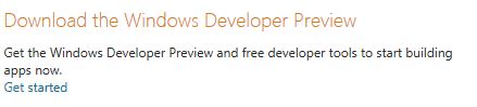 Image result for Windows Developer Preview ISO