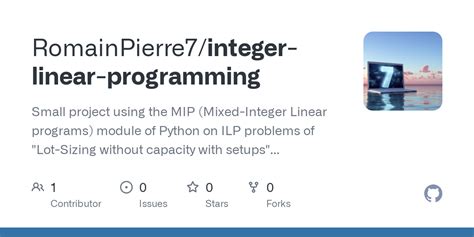 Image result for Multiple Integer Linear Programming