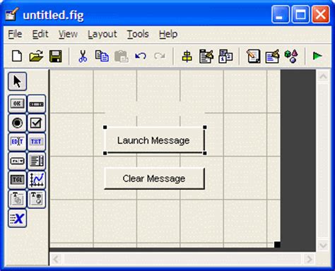 Sample GUI MATLAB に対する画像結果