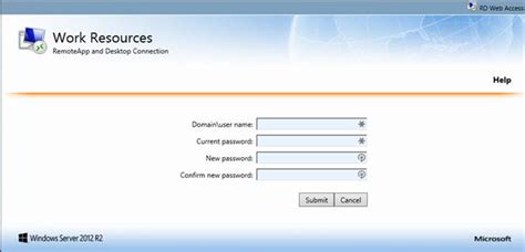 Image result for Change Password Remote Desktop