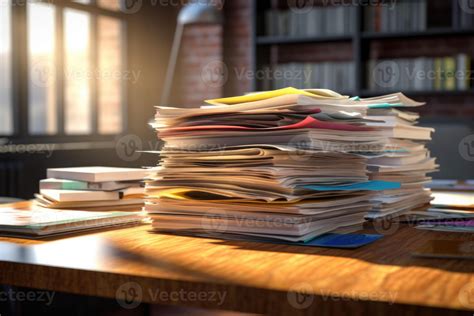 Toradh íomhá ar Paper Document Stack