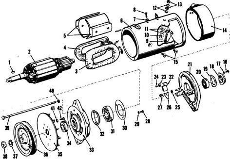 Image result for Exploded View of DC Generator Sketch