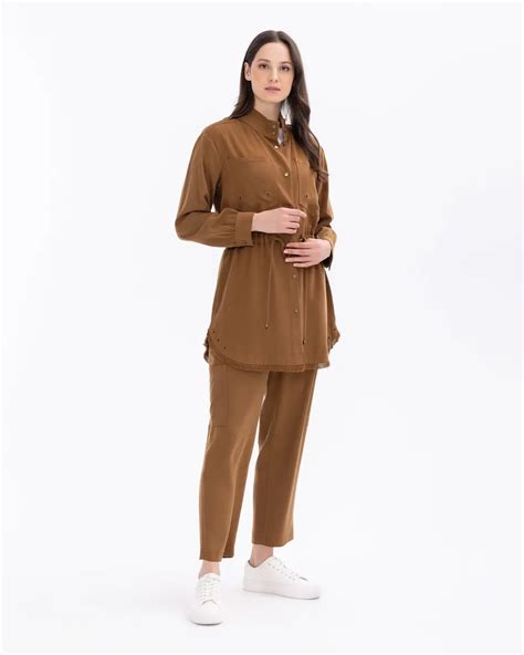 Image result for Cotton Blend Drawstring Jacket