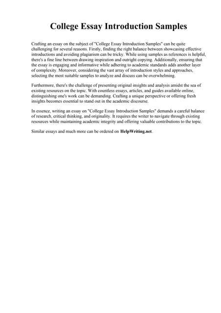 Image result for Academic Writing Introduction Samples