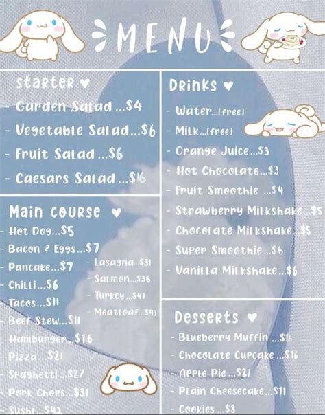 Toradh íomhá ar Bloxburg Cafe Menu