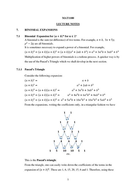 Simple Question Binomial Expansion に対する画像結果