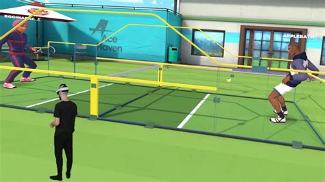 Racket VR に対する画像結果