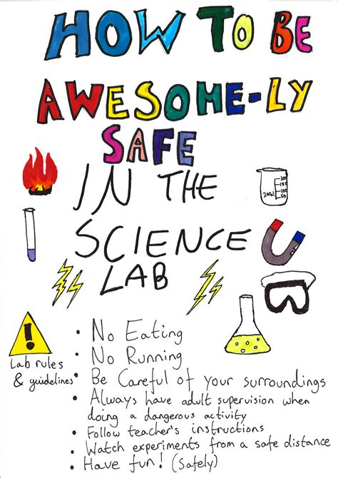 School Science Lab Safety Rules に対する画像結果