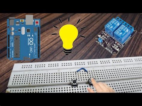 Image result for Arduino Push Button Relay Control