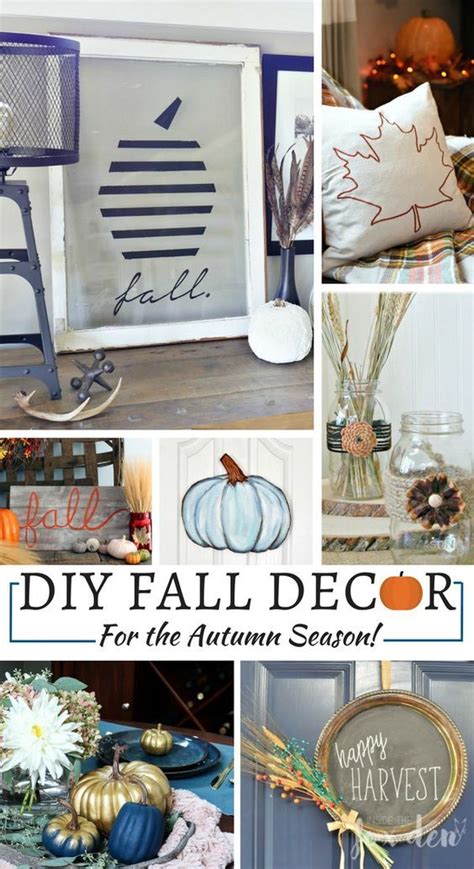 Fall Decor DIY Projects に対する画像結果